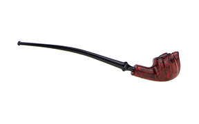 Nording Orange Grain Group 2 Freehand Churchwarden Pipe No. OG137