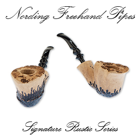 See Our Newest Selection of Nording Signature Rustic Freehand Pipes!