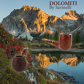 Savinelli Dolomiti Rusticated and Smooth Pipes Now Available!