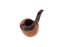 Wiley Pipe No. 1074 - Feather-Carved, 77