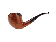 Wiley Pipe No. 1074 - Feather-Carved, 77