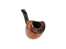 Wiley Pipe No. 1074 - Feather-Carved, 77