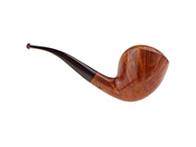 Wiley Pipe No. 1074 - Feather-Carved, 77