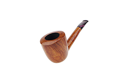 Wiley Pipe No. 1085 - Feather-Carved, 10