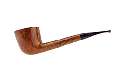 Wiley Pipe No. 1085 - Feather-Carved, 10