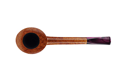 Wiley Pipe No. 1085 - Feather-Carved, 10