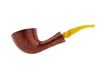 Wiley Pipe No. 923 - Feather Carved, 55