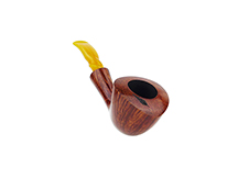 Wiley Pipe No. 923 - Feather Carved, 55