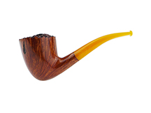 Wiley Pipe No. 927 - Feather Carved, 66