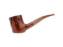 Wiley Pipe No. 953 - Feather Carved, 88 (Sitter)
