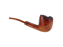 Wiley Pipe No. 963 - Feather Carved, 66