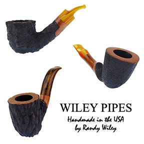 A New Group of Randy Wiley Handmade Briar Pipes is Online Now!