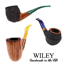 A New Selection of Wiley Handmade Pipes is Online Now!