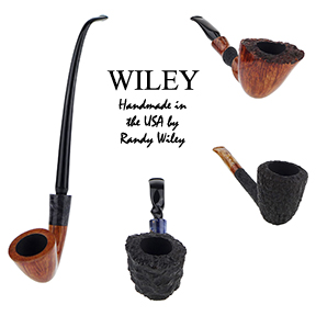 A Remarkable New Collection of Randy Wiley Handmade Pipes is Available Now!