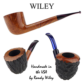 A New and Wonderful Collection of Randy Wiley Handmade Pipes is Available Now!